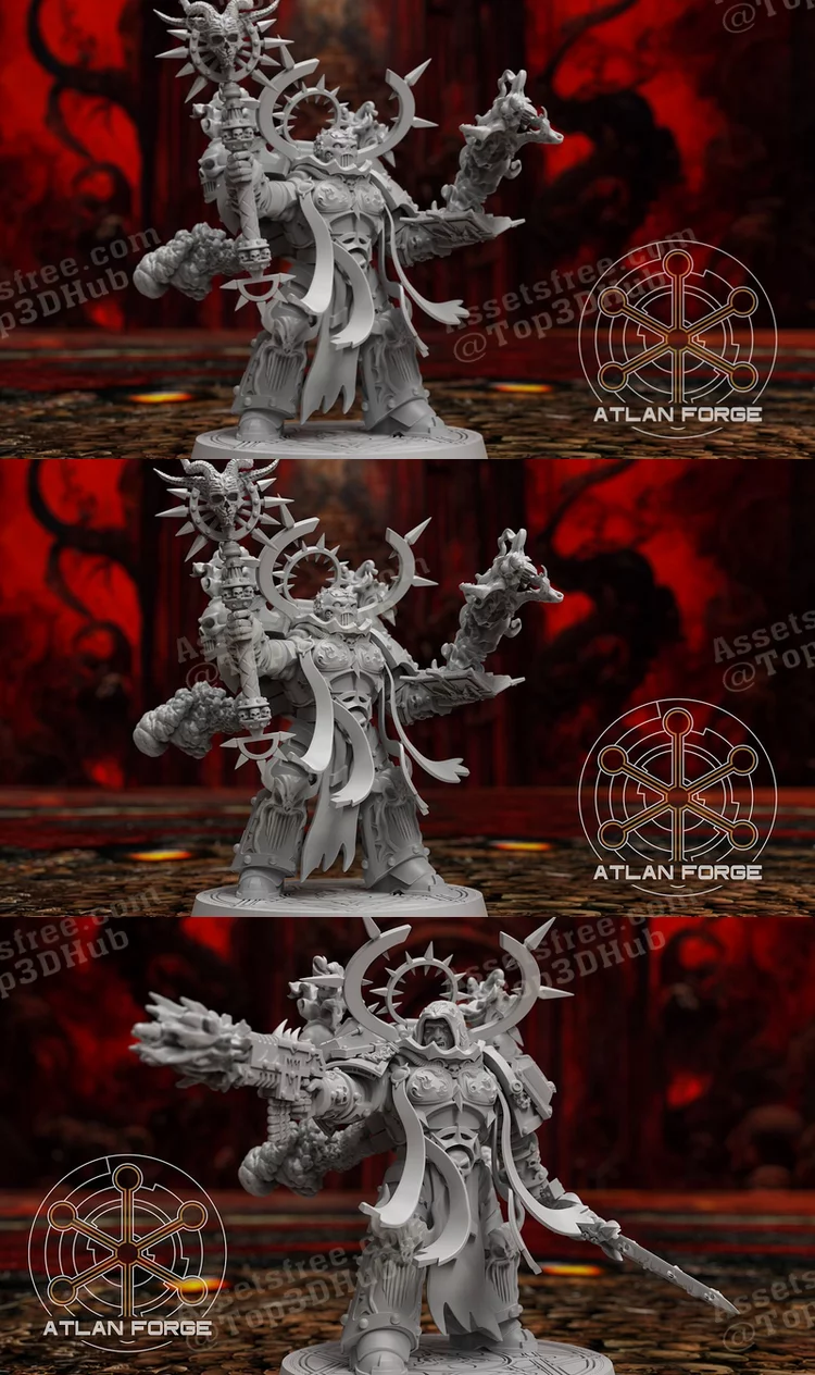 Dark Disciple of Hades - Warhammer 40K - Atlan Forge