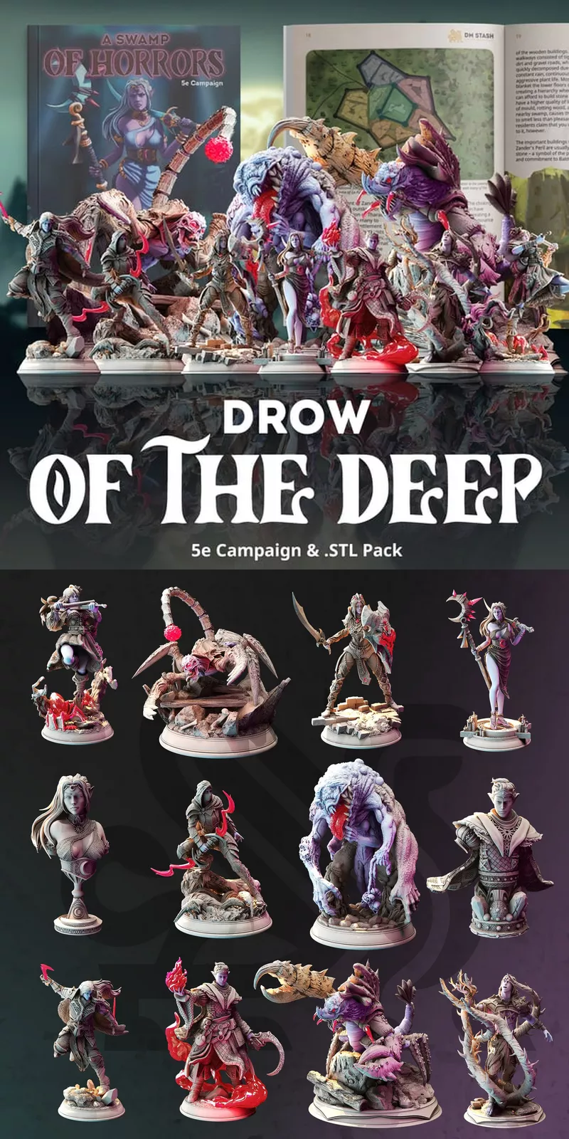 Drow of the Deep - DM Stash - 08 August 2022
