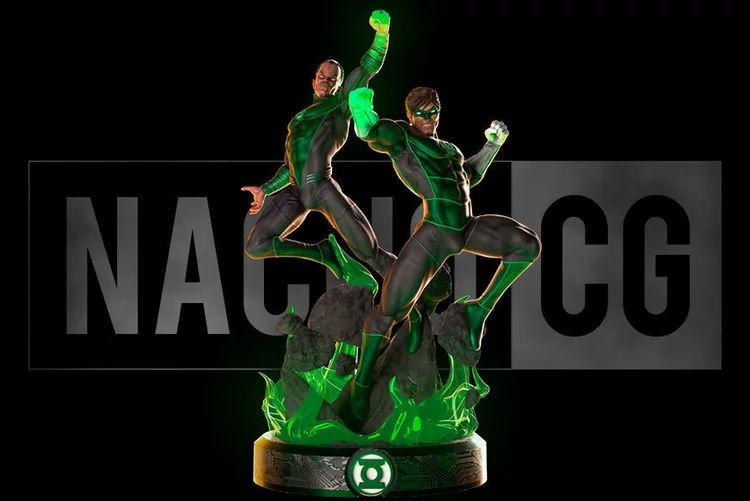 Green Lantern Corps - Diorama