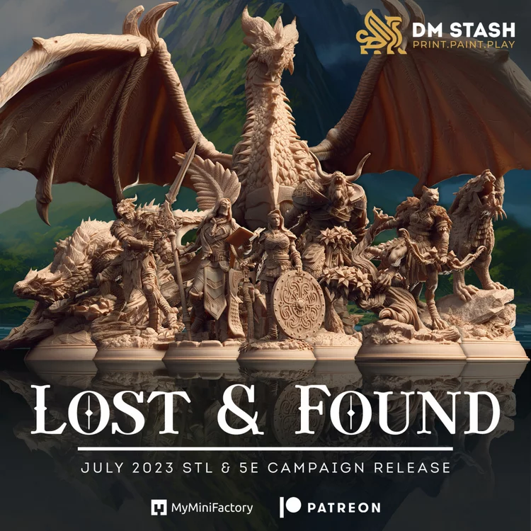 Lost & Found - Dungeon Master Stash - July 2023 Bundle