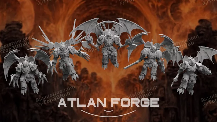 Nekramoroi Spiridus (Devil's Messengers) - Warhammer 40K - Atlan Forge