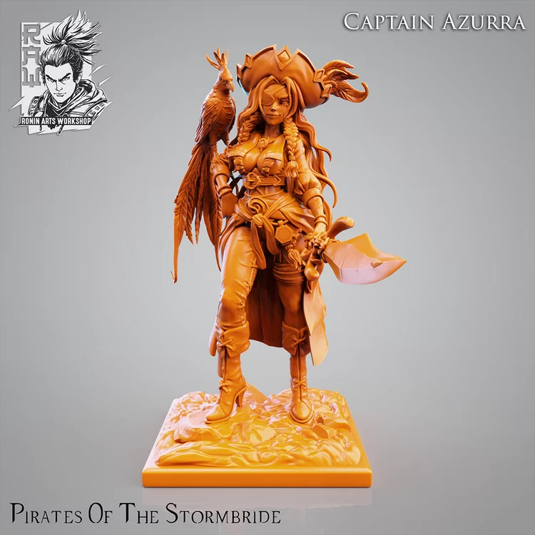 Pirates Captain Azurra - Pirates Of The Stormbride