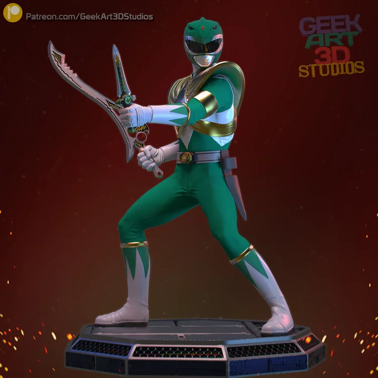 Power Rangers MMPR Green