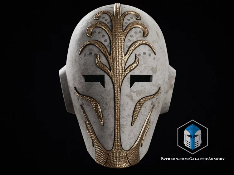 Realistic Jedi Temple Guard Mask