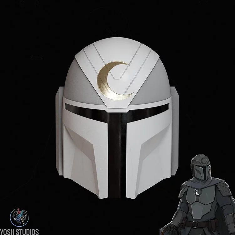 Star Wars - Moon Knight Mandalorian helmet