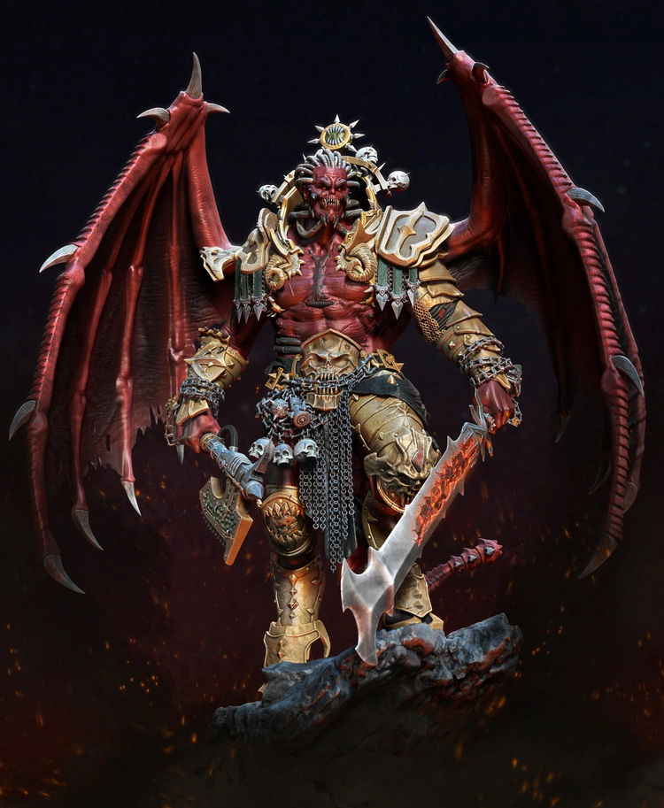 The Daemon Primarch - Angron
