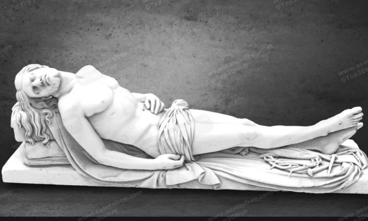 Dead Christ sculpturenbsp‣ AssetsFreecom