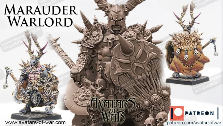Avatars of War - Marauder warlord