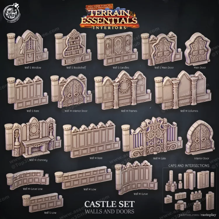 Castle Walls And Doors
