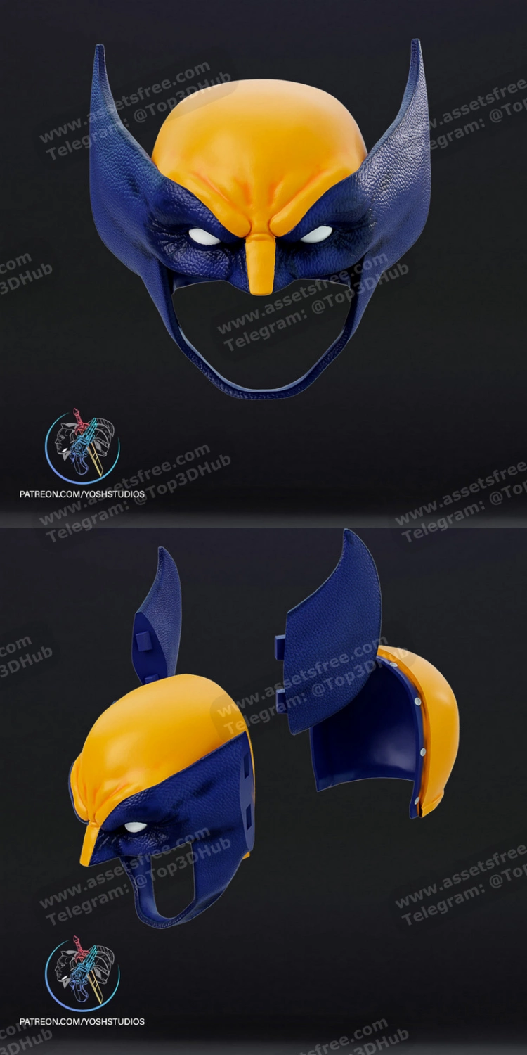 Comic Wolverine Helmet
