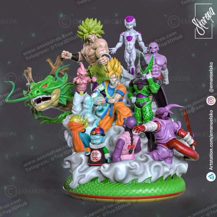 Diorama - Dragon Ball Z