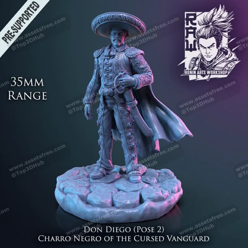 Don Diego - El Charro Negro - Dark Horseman