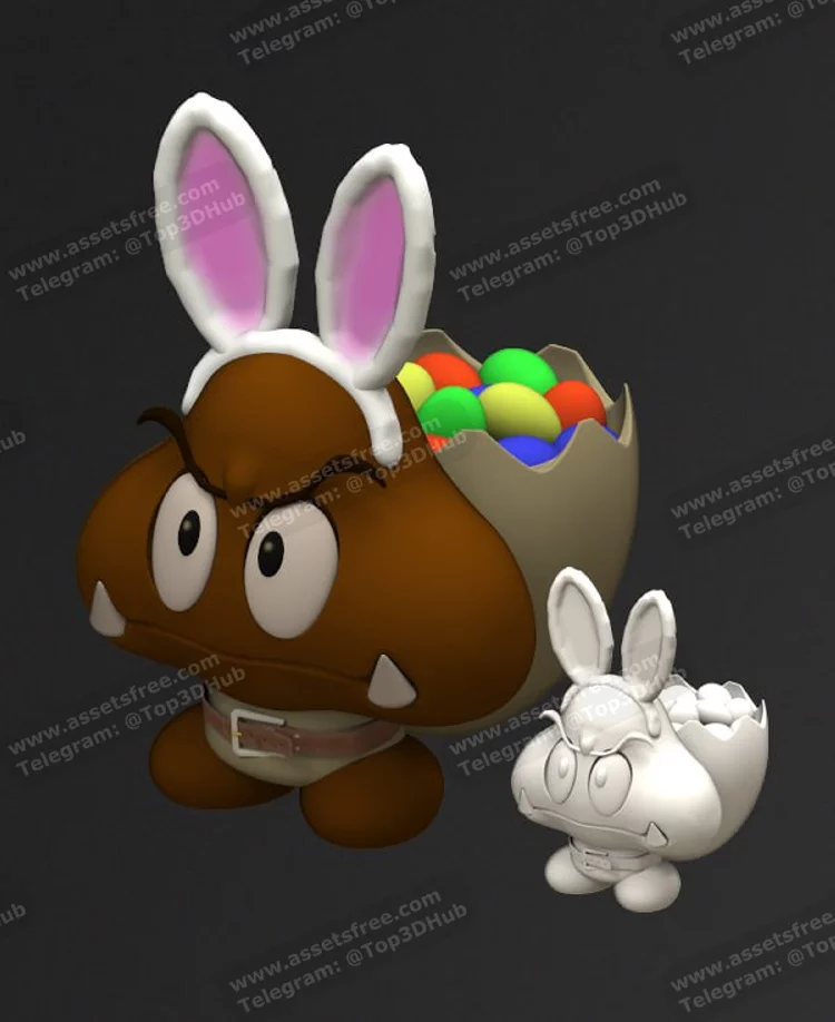 Goomba - Easter Bunny