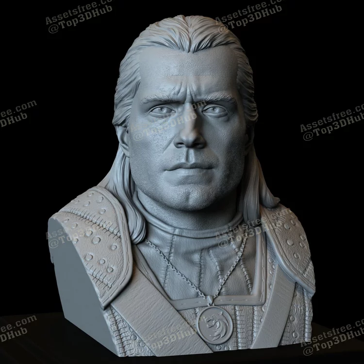 Geralt of Rivia - The Witcher - Sid Naique