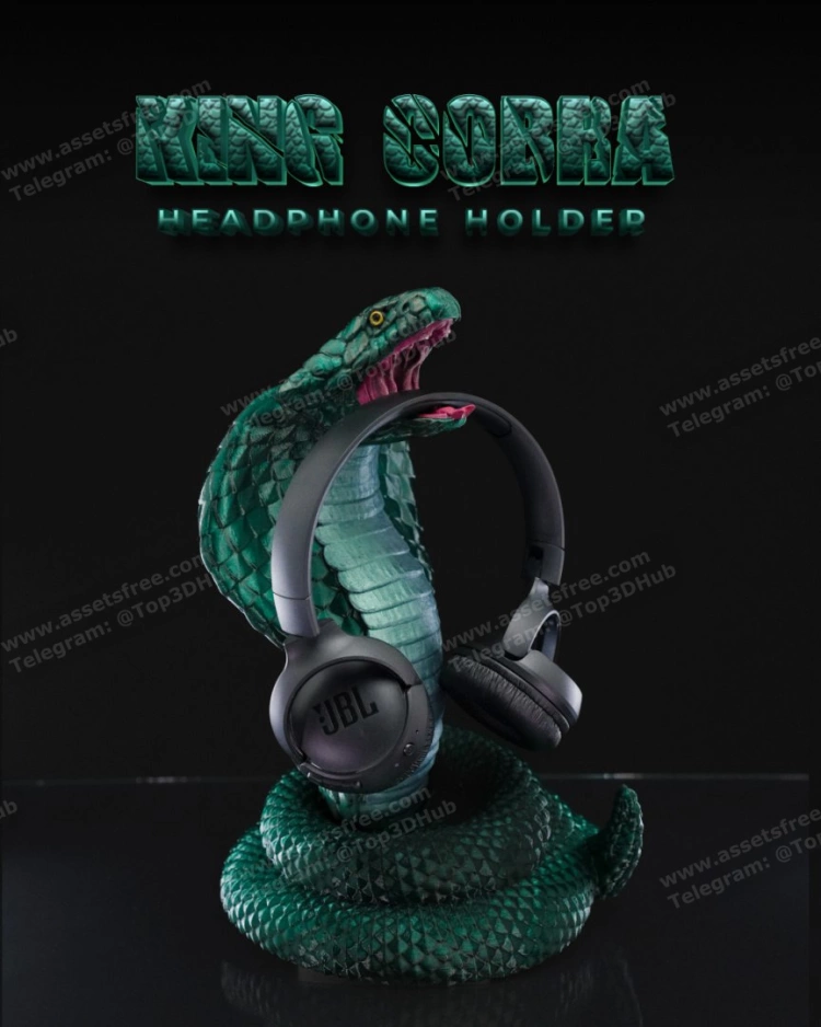 King Cobra - Headphone Holder