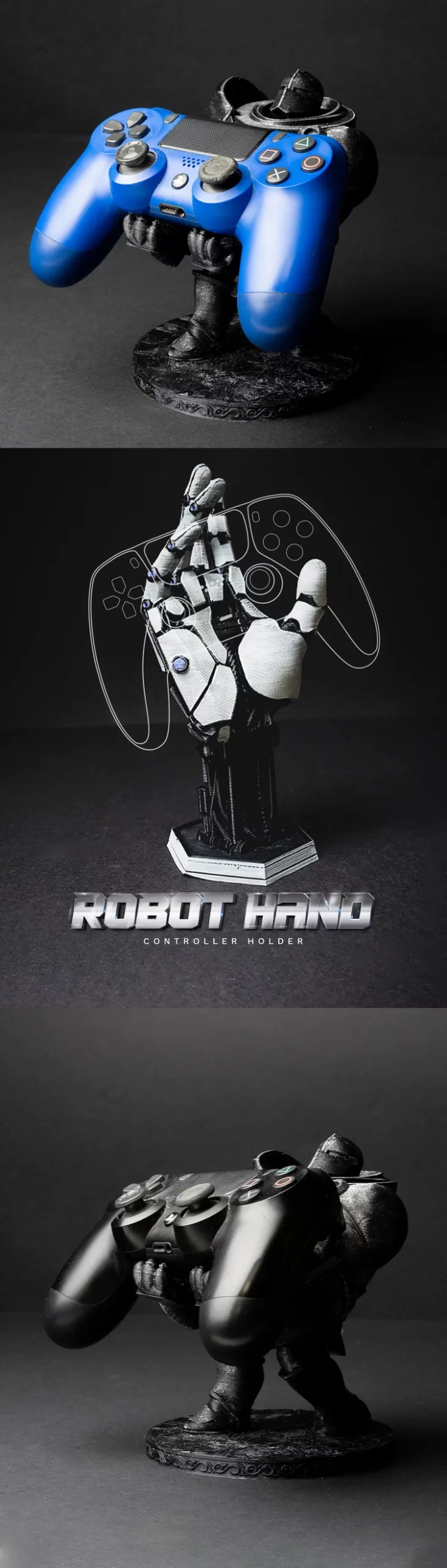 Knight Controller Holder and Robot Hand Controller Holder