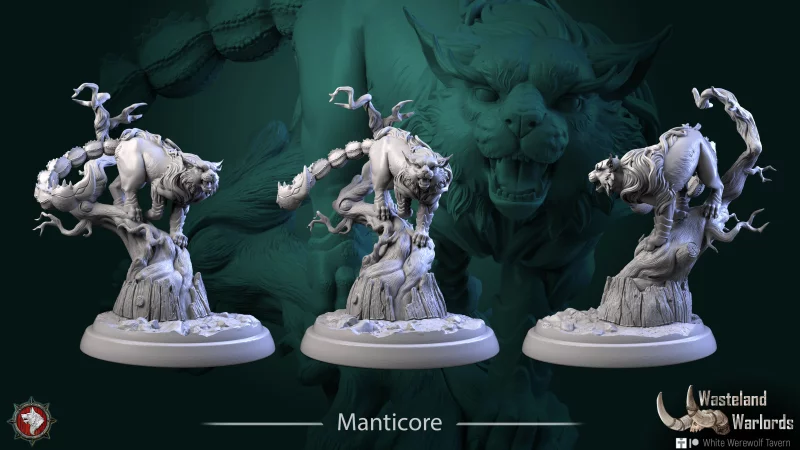 Manticore - White Werewolf Tavern - WasteLand Warlords - August 2023