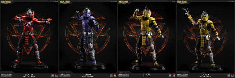 Mortal Kombat's Cybernetic Trio: The Unstoppable Force of Cyrax, Sektor, and Smoke