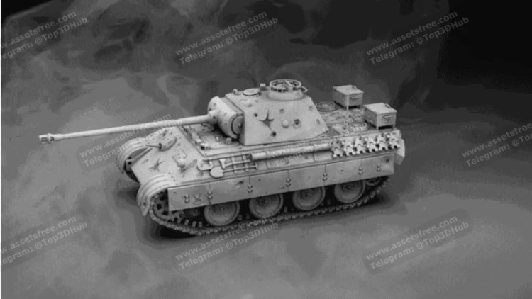 The Panther Tank: A German Medium Tank of World War II