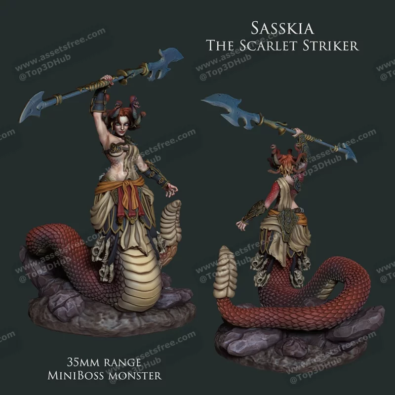 Sasskia - The Scarlet Striker