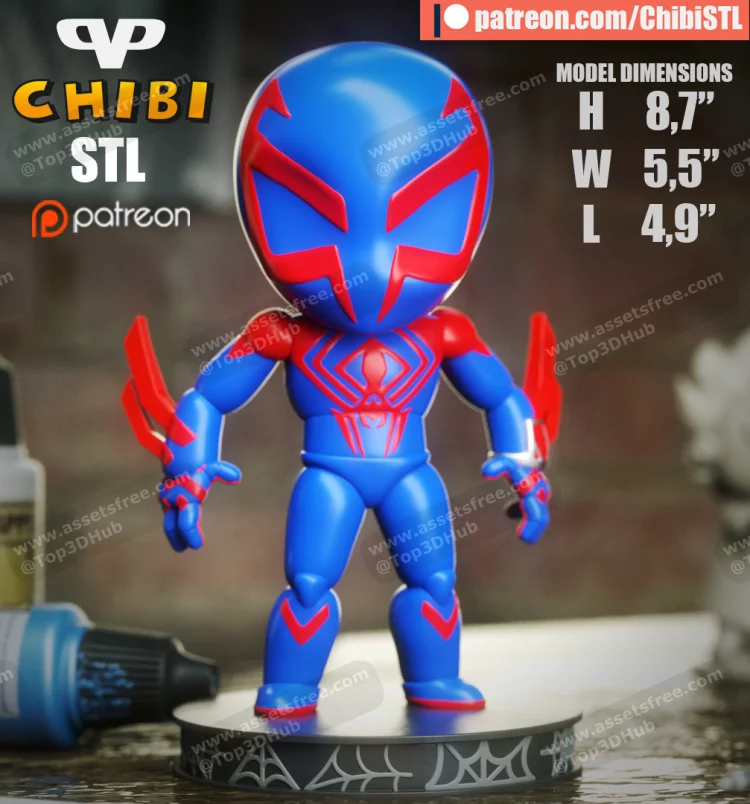 Spider-Man 2099 Chibi