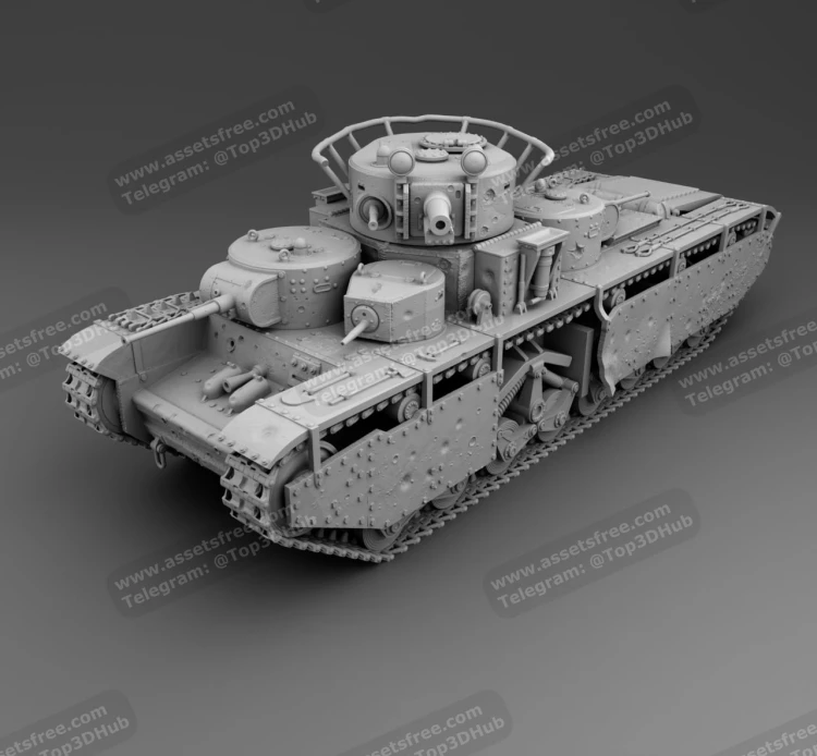 T-35: The Soviet Multi-Turreted Heavy Tank