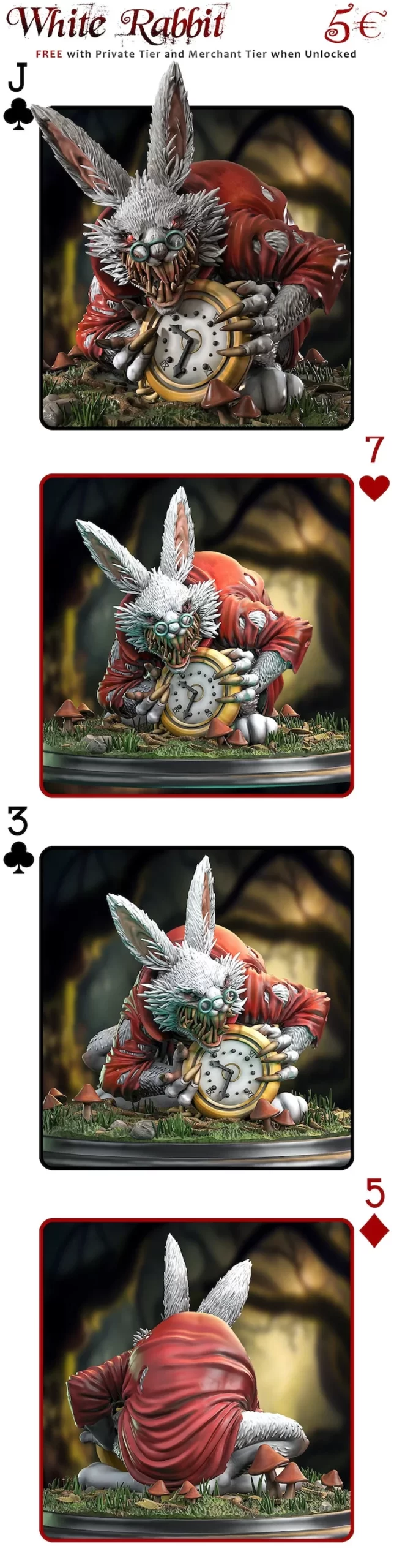 White Rabbit Alice in Creepylandnbsp‣ AssetsFreecom
