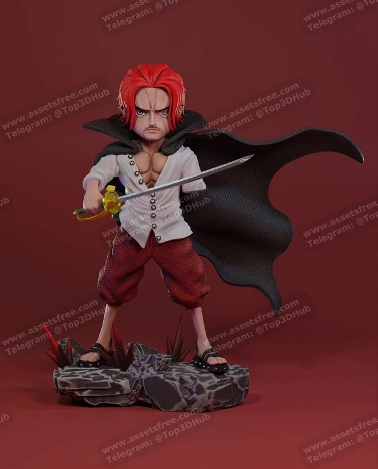 Shanks: The Red-Haired Pirate