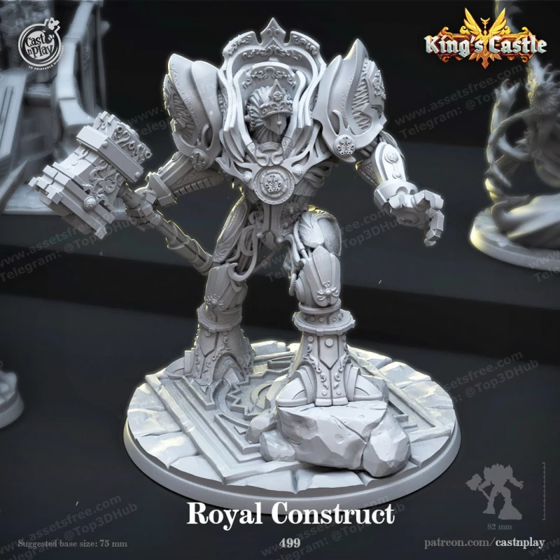 499_Royal Construct, unsupported + pre-supported + LYS