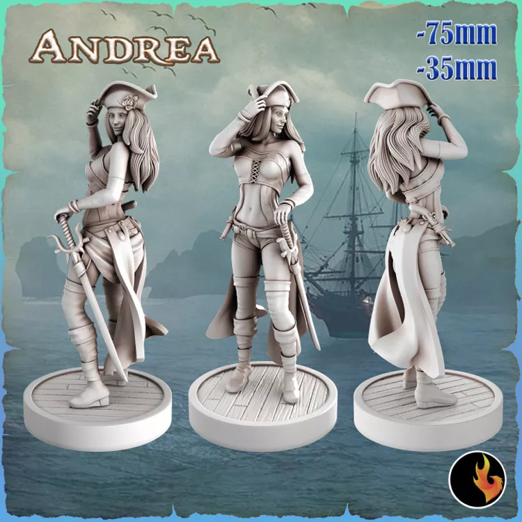 Andrea - Pirate girls