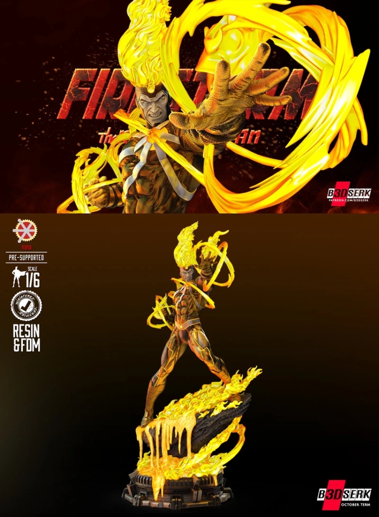 Firestorm Statue