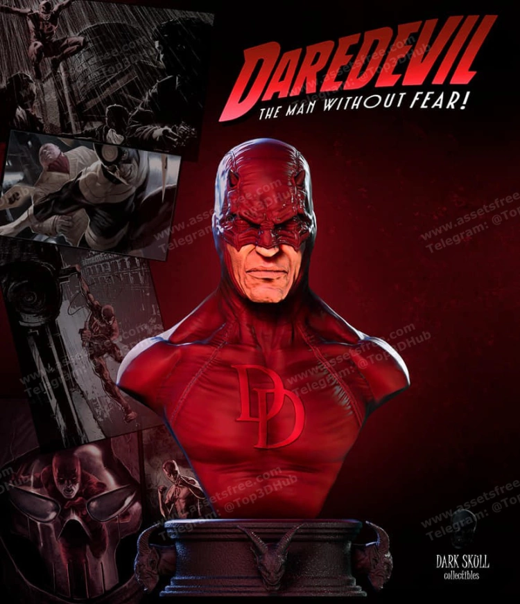 Classic Daredevil Bust