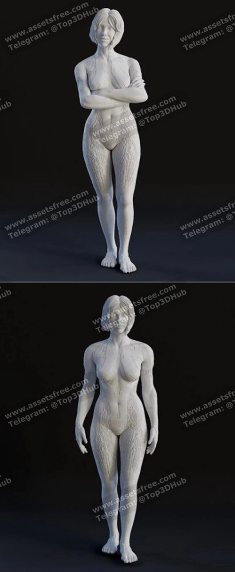 Cortana - Pose 1-3