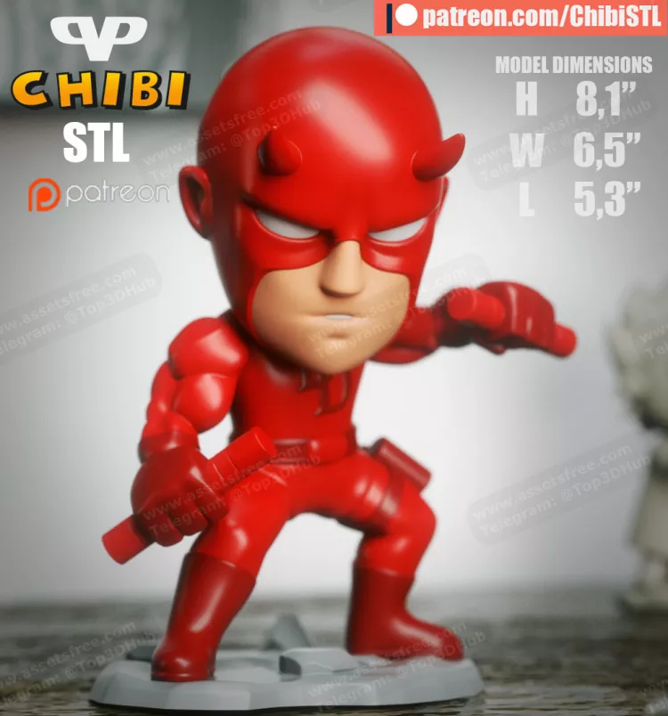 DareDevil Chibi