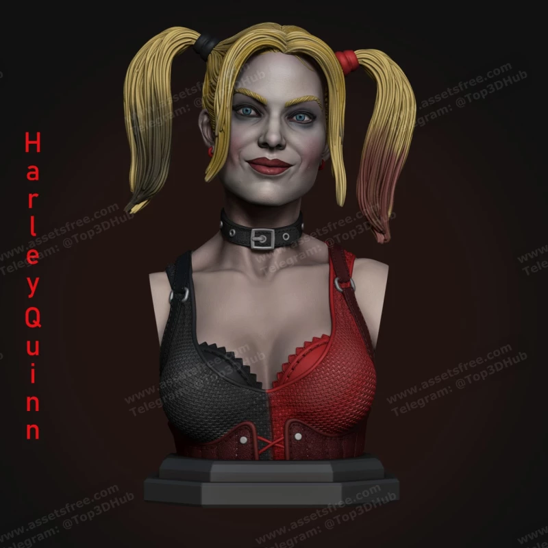 Harley Quinn Bust
