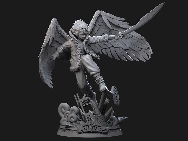 Hawks statue - My Hero Academia