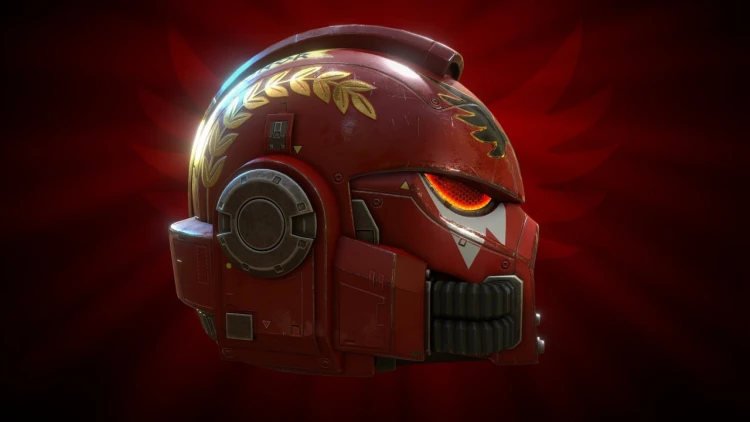 Helmet MK VIII blod angel