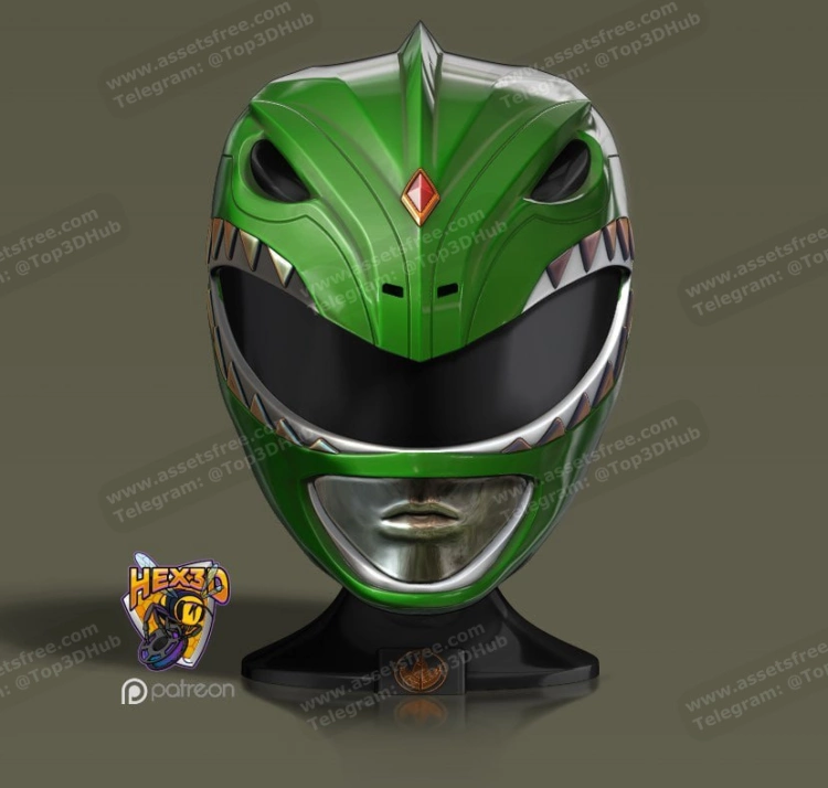 Green Ranger Helmet V2