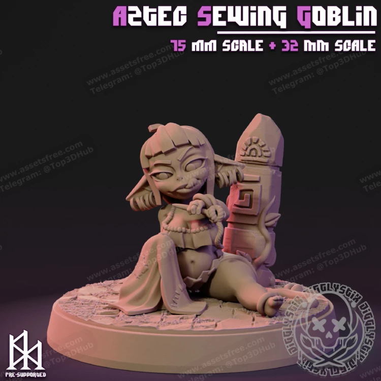 Aztec Sewing Goblin