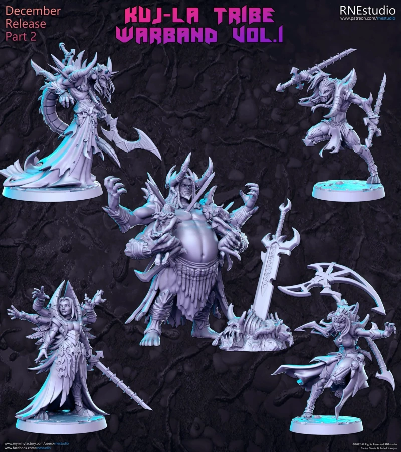 Kuj La Tribe Warband Vol.1