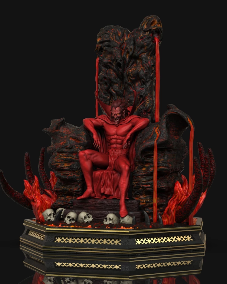 Mephisto on Throne