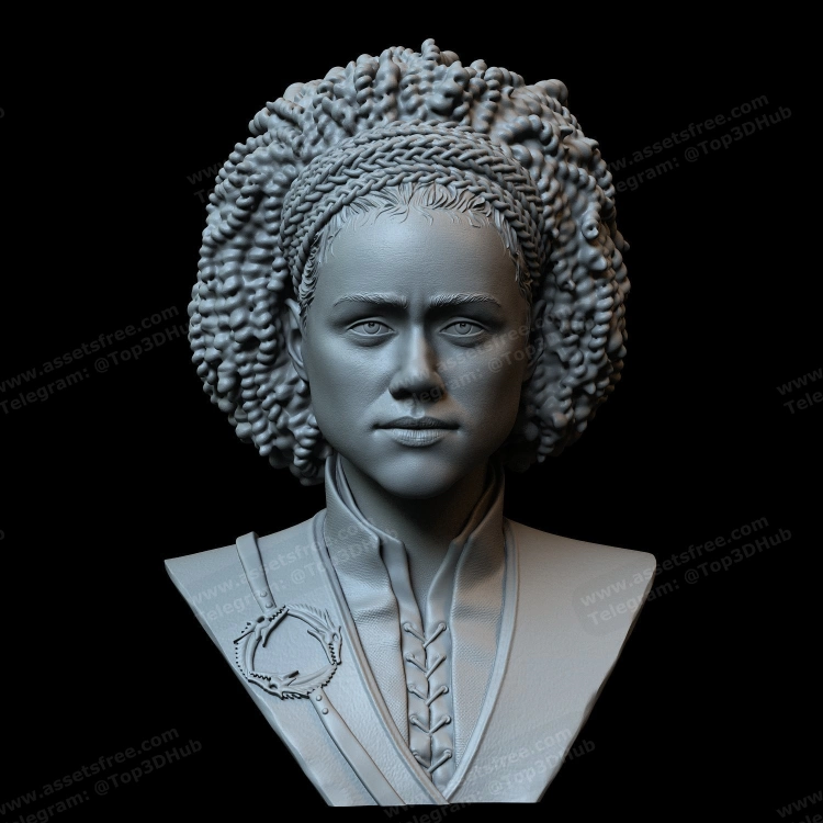 Missandei (Nathalie Emmanuel) from Game of Thrones Bust