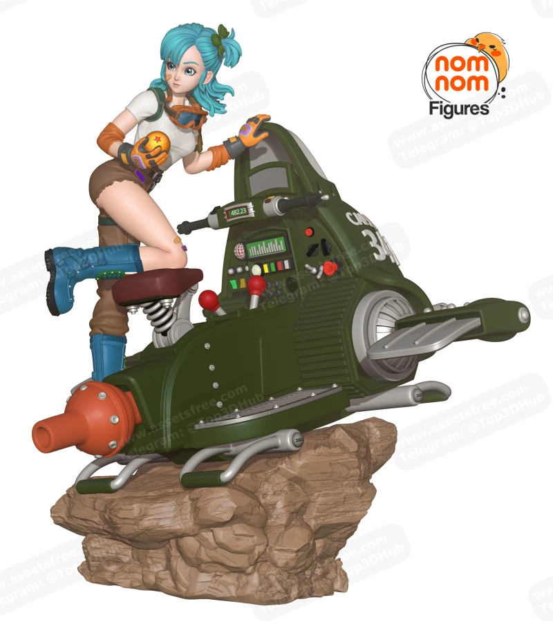 Bulma from Dragon Ball