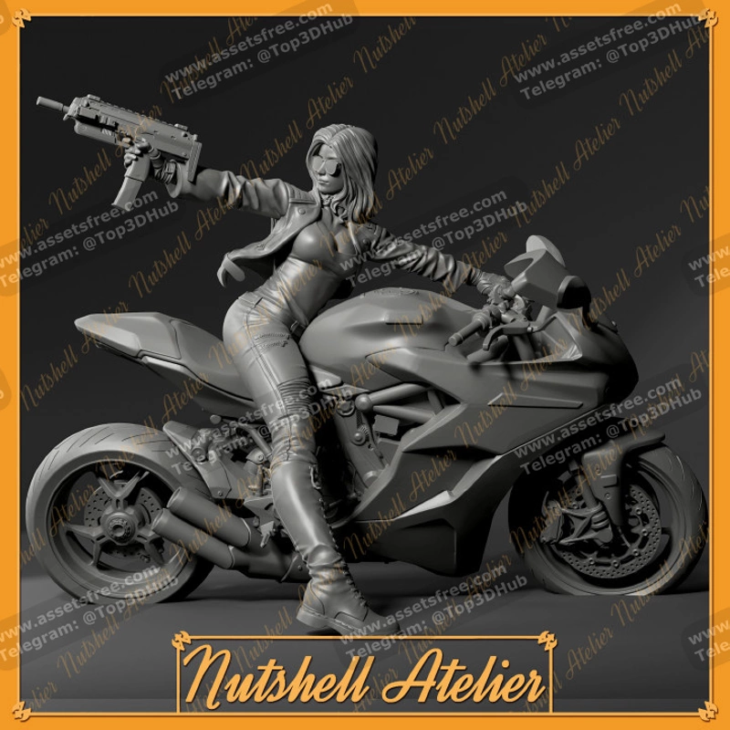 Nutshell Atelier - Biker Girl