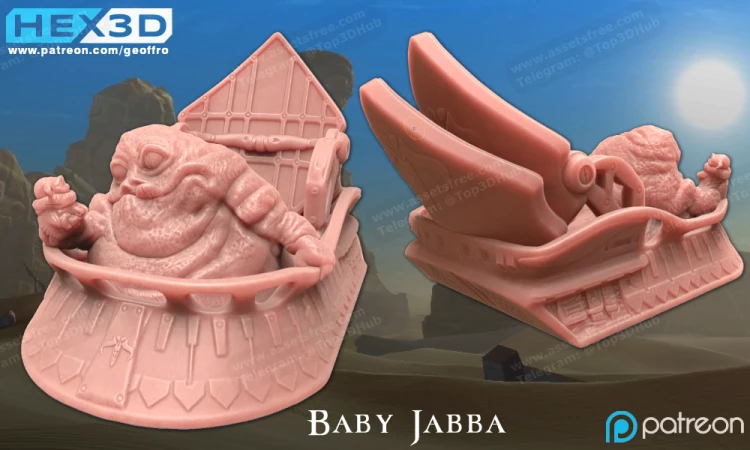 Star Wars Baby Jabba