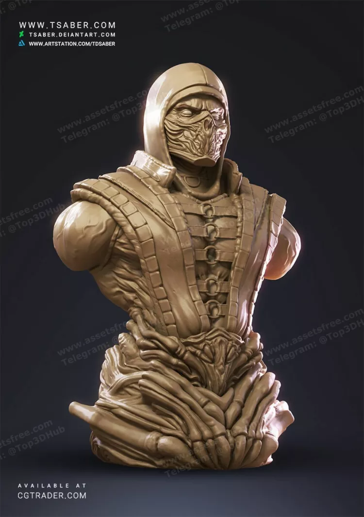 Scorpion Bust