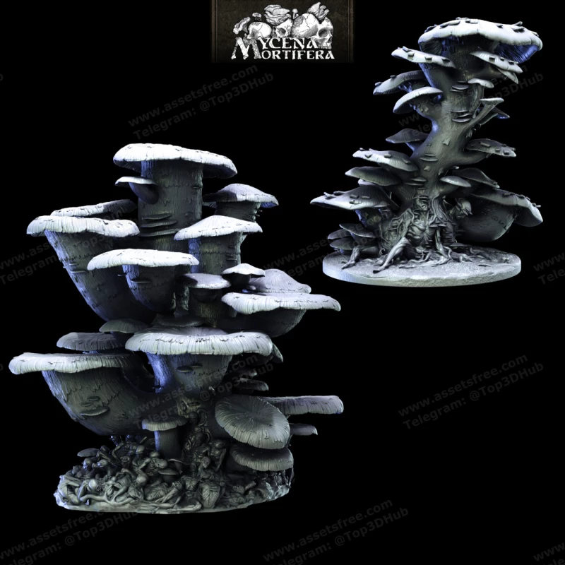 _Terrain - Corpse Mushroom Clusters