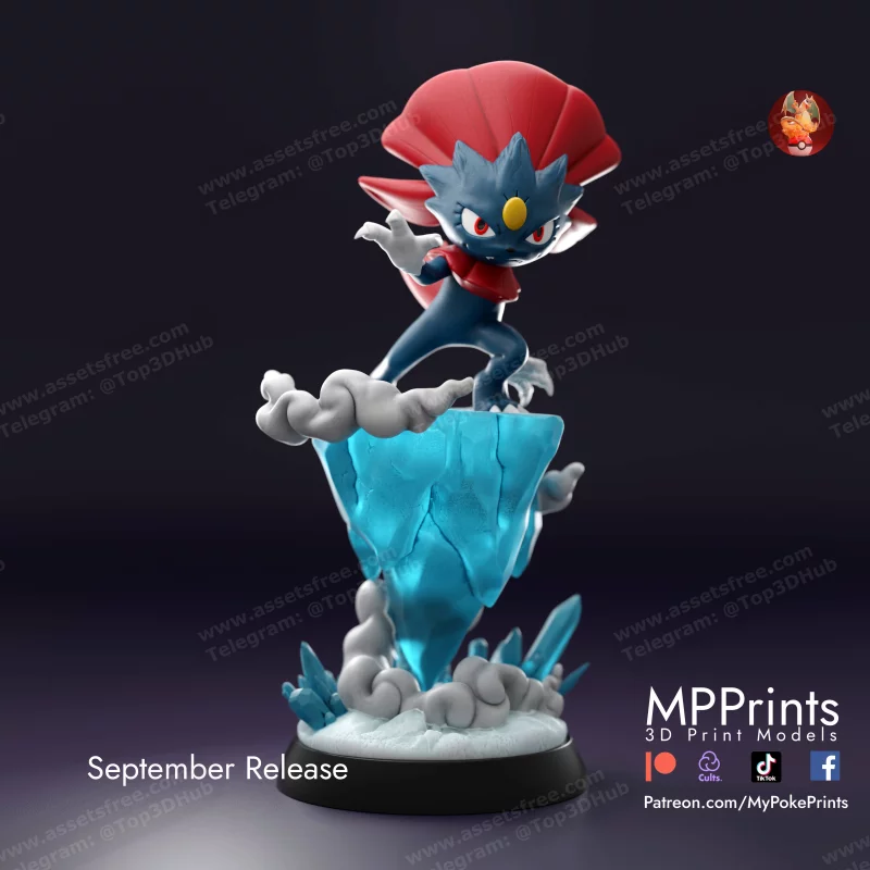 Weavile Statue