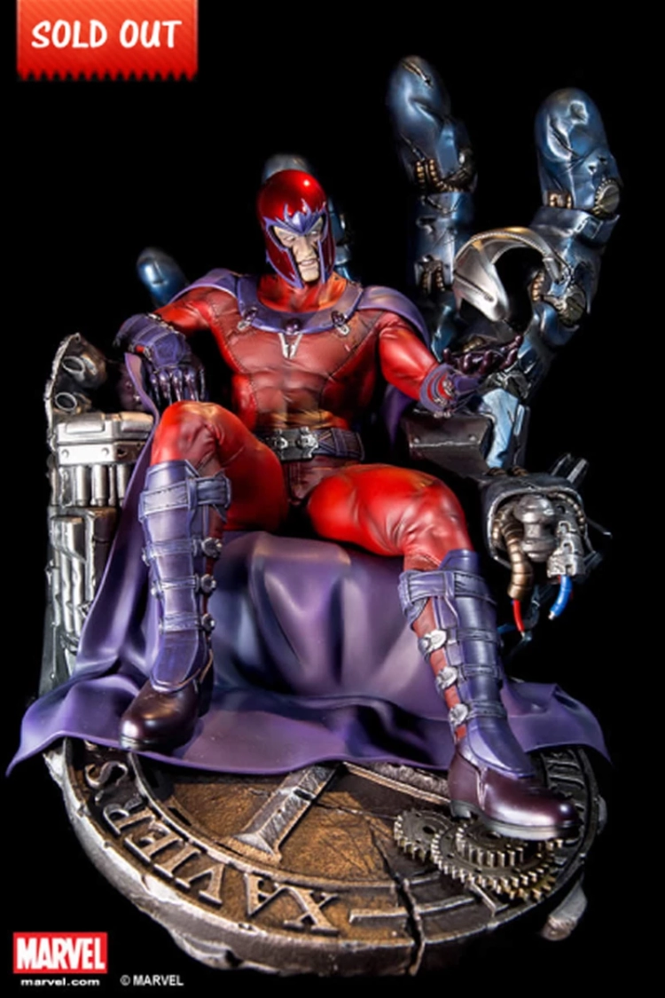 Magneto on Throne