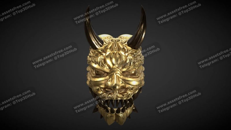 Demon mask